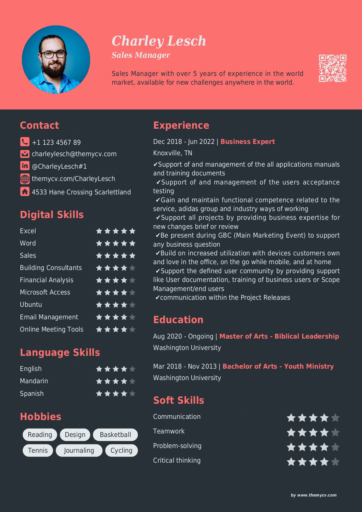 The my cv